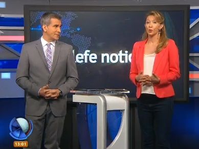 Telefe Noticias a las 13 - Bloque 1 - Martes 20 de octubre de 2015