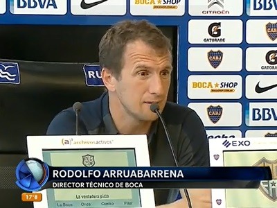 Arruabarrena: "Hay mucha gente a la que no le conviene que salga camepón Boca"