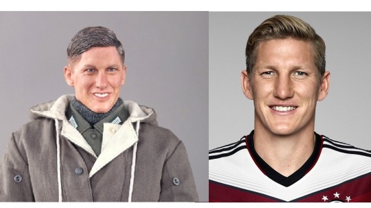 Futbolista alemán denuncia que venden un muñeco nazi parecido a él y con su nombre