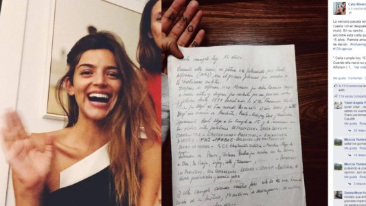 Calu Rivero anticipó su voto para el domingo