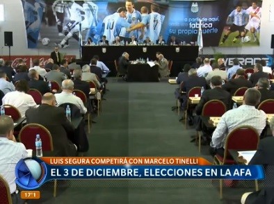 El 3 de diciembre, elecciones en la AFA