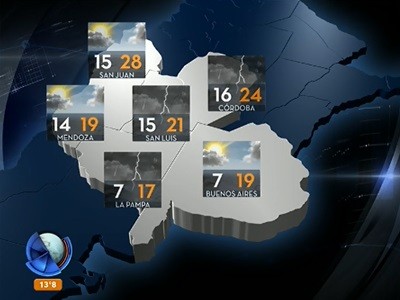 Viernes nublado y algo fresco y fin de semana con temperatura agradable