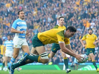 Australia es superior y derrota a los Pumas 19 a 9 al final del primer tiempo