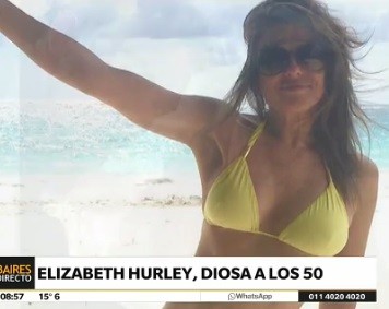 Elizabeth Hurley, diosa a los 50