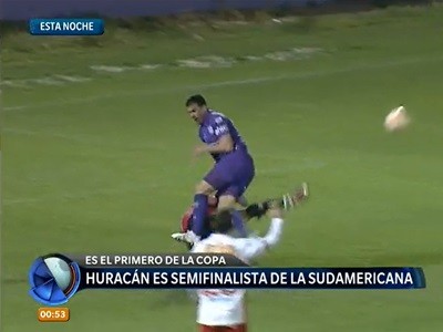 Copa Sudamericana: Huracán empató en Montevideo y está en semifinales