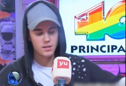 Justin Bieber abandonó una entrevista radial en vivo
