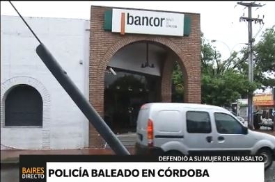 Balearon a un policía y a su esposa embarazada en Córdoba