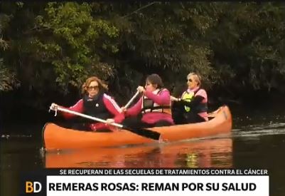 "Remeras rosas": reman por la vida