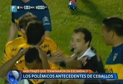 Los polémicos antecedentes de Diego Ceballos