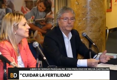 Presentaron el libro "Cuidar la fertilidad", del Dr. Sergio Pasqualini