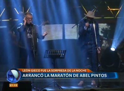 Arrancó la maratón de Abel Pintos