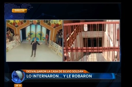Desvalijaron la casa de Silvio Soldán