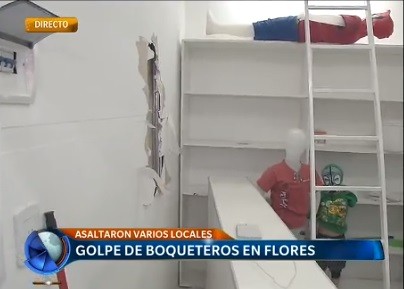 Golpe boquetero en Flores