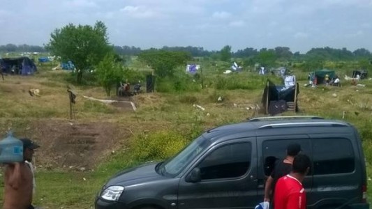 Video: así se ve la toma de Merlo desde el aire