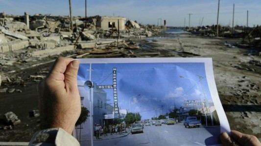 Conmemoran el 30 aniversario de la inundación y desaparición de la villa turística Epecuén