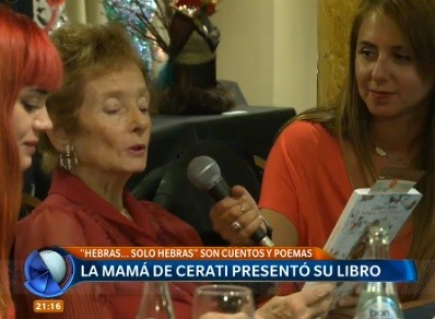 La mamá de Cerati presentó su libro