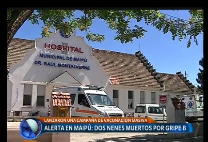 El intendente de Maipú ratificó que "está controlado" el brote de gripe B