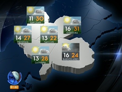Mañana fresca, mejorando a la tarde con máxima de 24 grados