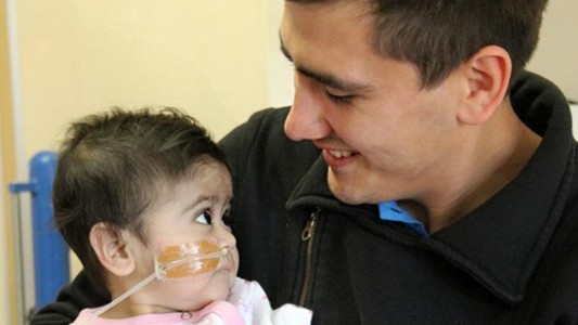 Una beba recibió el trasplante hepático número 700 del Hospital Garrahan
