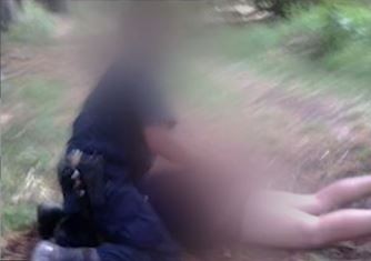 Escándalo en Necochea: publican fotos de un policía desnudo