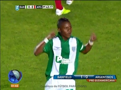 Banfield derrotó a Argentinos Juniors por la Liguilla Pre Sudamericana