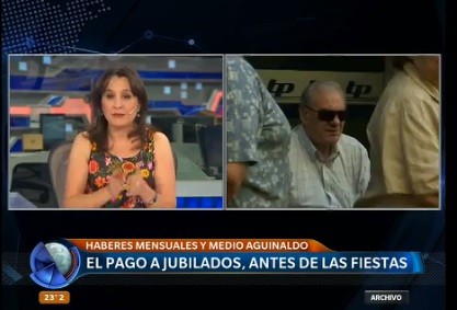 El pago de jubilados será antes de las fiestas