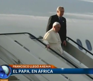 El Papa, en África