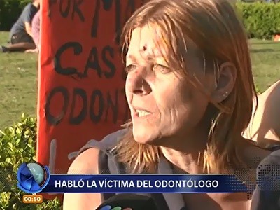 Habló la mujer agredida por su esposo odontólogo
