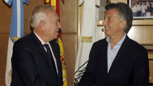Macri se reunió con el canciller de España
