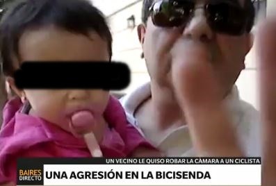 Una agresión en la bicisenda
