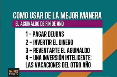 Cómo aprovechar el aguinaldo