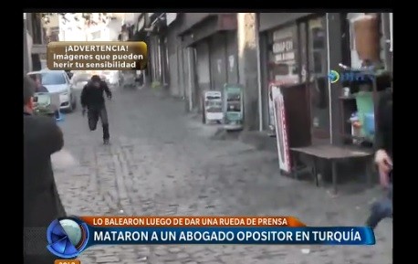 Mataron a un famoso abogado kurdo frente a periodistas