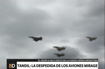 El último vuelo de los Mirage