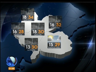 Miércoles caluroso con máxima de 28 grados