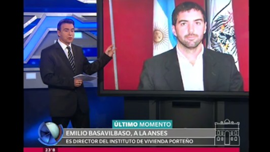 Emilio Basavilbaso, a la ANSES