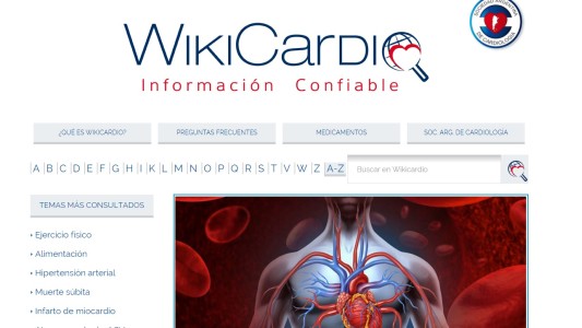Lanzan WikiCardio, una web gratuita con información cardiológica