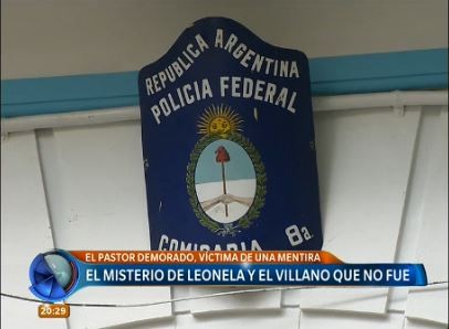 Leonela confesó que mintió y que no fue secuestrada