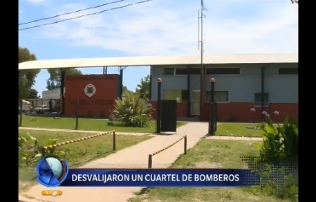 Asaltaron un cuartel mientras los bomberos apagaban un incendio