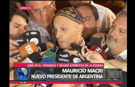 Sergio Bergman después de la jura: "queremos gobernar para todos"