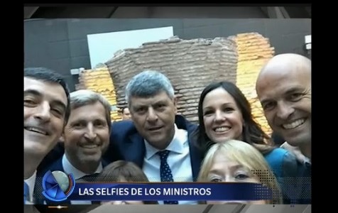 Las selfies de los ministros