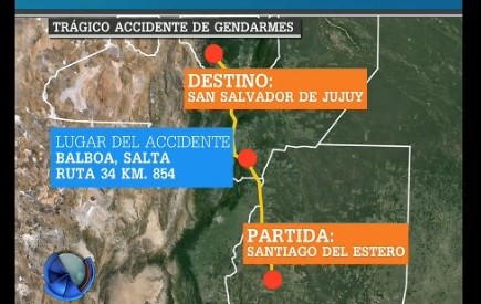 Aseguran que los gendarmes muertos iban a custodiar una marcha de Milagro Sala