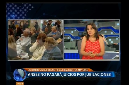 ANSES no pagará juicios por jubilaciones durante el mes de Diciembre