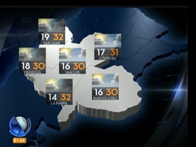 Martes nublado con 30 grados de máxima