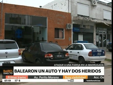 Ataque a una paerja en la madrugada