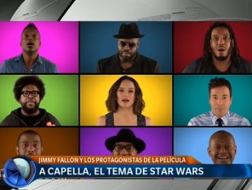 La canción de Star Wars a capella