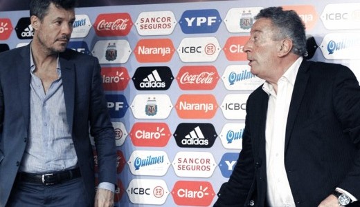 Segura y Tinelli acordaron una transición en AFA