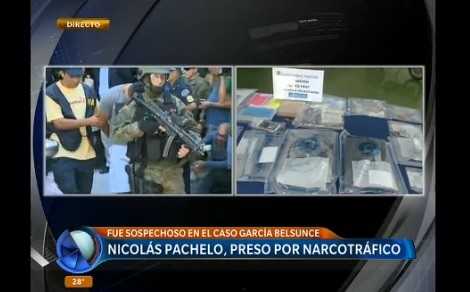 Detuvieron a Nicolás Pachelo por narcotráfico