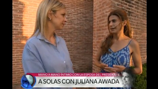Telefe Noticias, a solas con Juliana Awada (1)