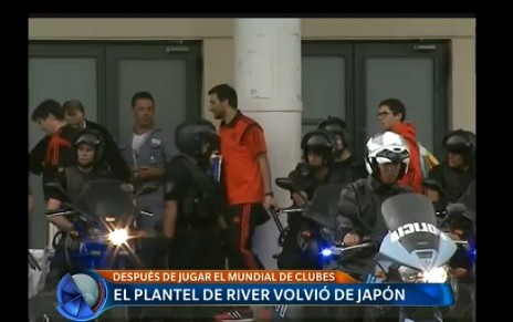 El plantel de River volvió de Japón tras el Mundial de clubes