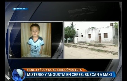 Misterio y angustia en Ceres: buscan a Maxi